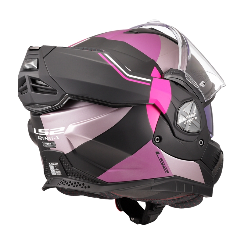 LS2 FF901 Advant X Ultra hall-lillat värvi mootorratta kiiver