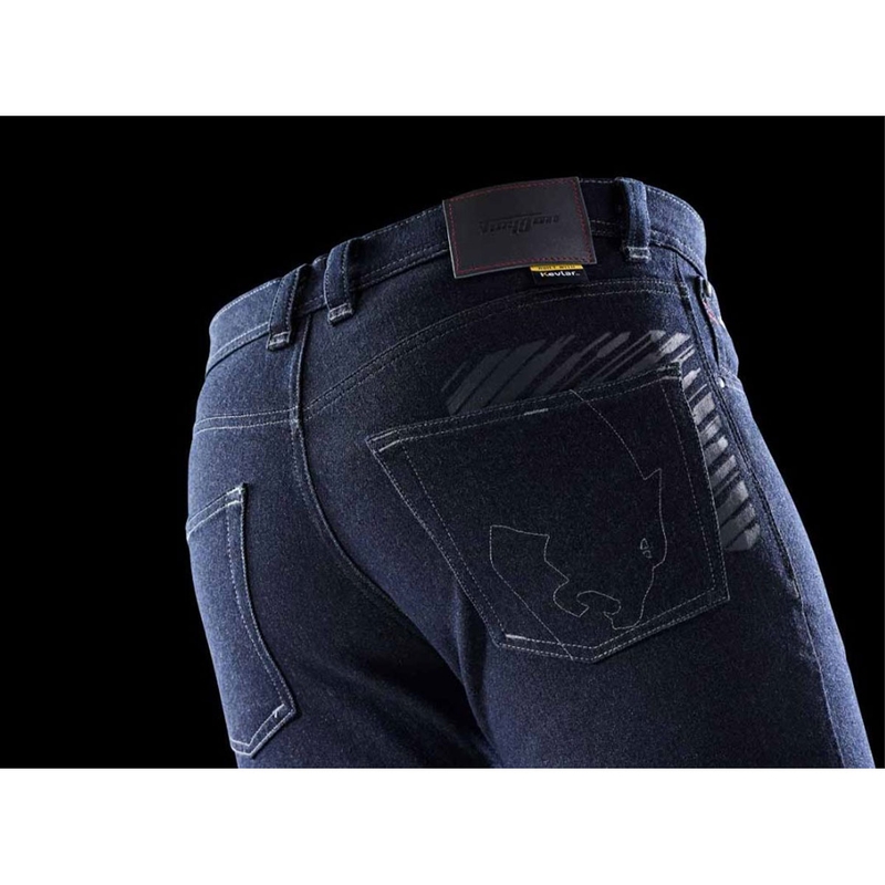 Furygan Tyron X Kevlar® Slim mootorratta teksad tumesinised
