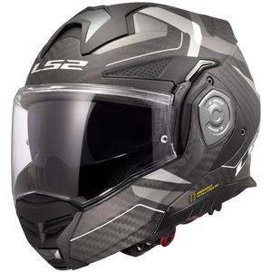 LS2 FF901 Advant X C Horizon hõbehall mootorratta kiiver.