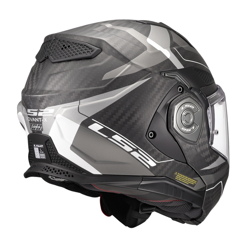 LS2 FF901 Advant X C Horizon hõbehall mootorratta kiiver.