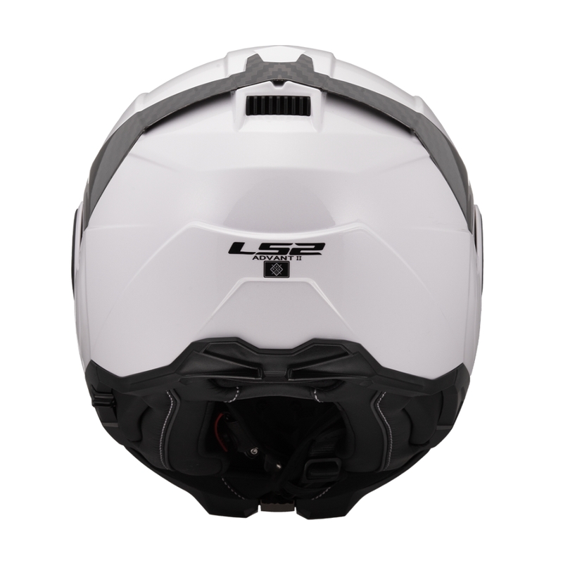 Ülesklapitav mootorrattakiiver LS2 FF910 Advant II Solid valge