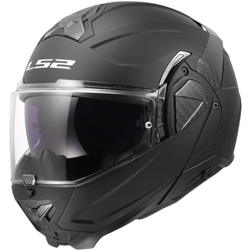 LS2 FF910 Advant II Solid Matte Black kokkupandav mootorratta kiiver