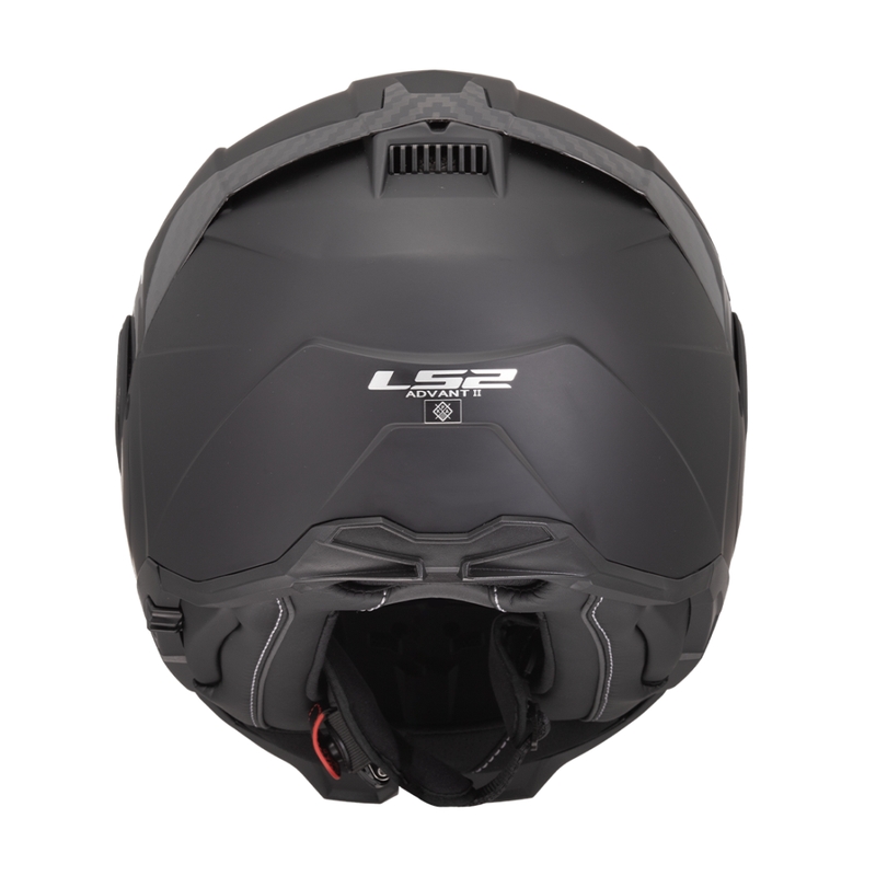 LS2 FF910 Advant II Solid Matte Black kokkupandav mootorratta kiiver