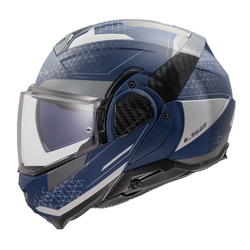 Ümberpööratav mootorratta kiiver LS2 FF910 Advant II Astral matt sinihall