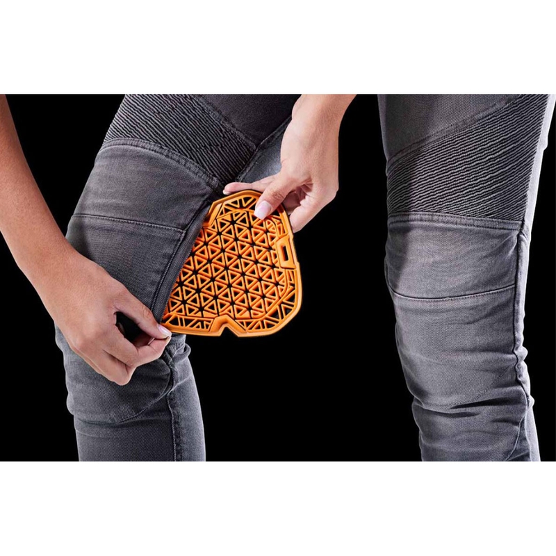 Naiste Furygan Purdey Evo Slim Grey mootorratta teksad