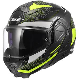 Flip-up mootorratta kiiver LS2 FF910 Advant II Astral fluo kollane