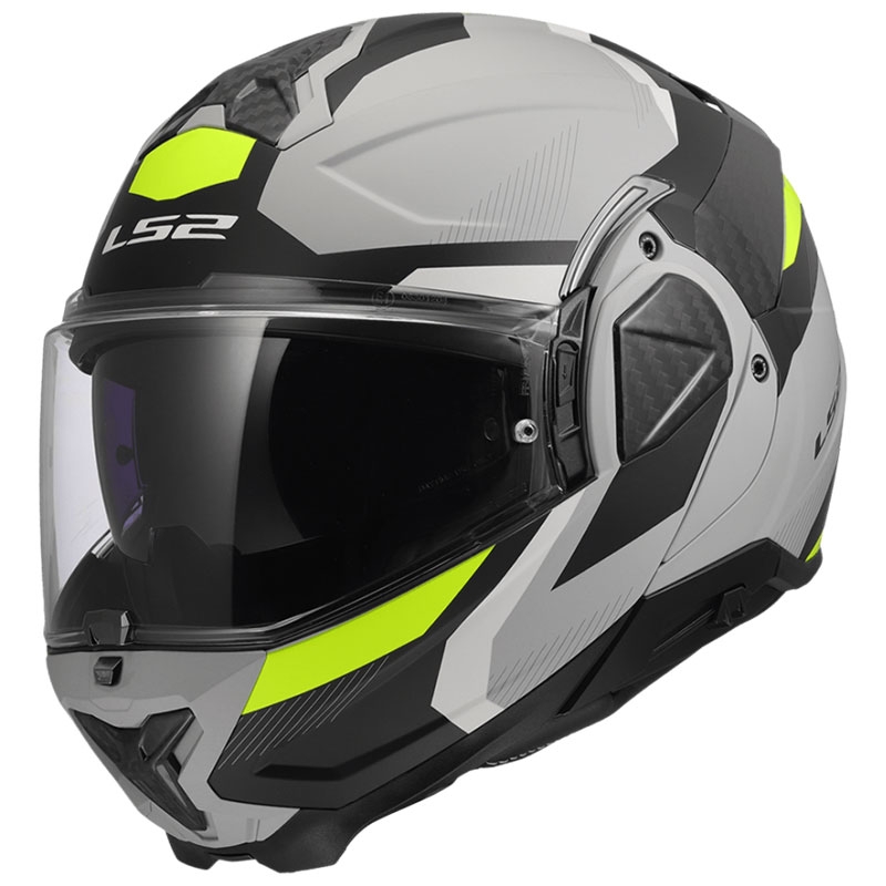 Ümberpööratav mootorratta kiiver LS2 FF910 Advant II Triple helehall