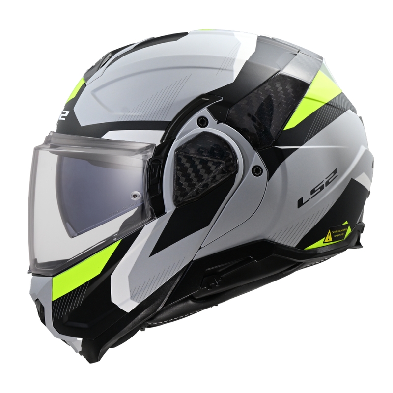 Ümberpööratav mootorratta kiiver LS2 FF910 Advant II Triple helehall