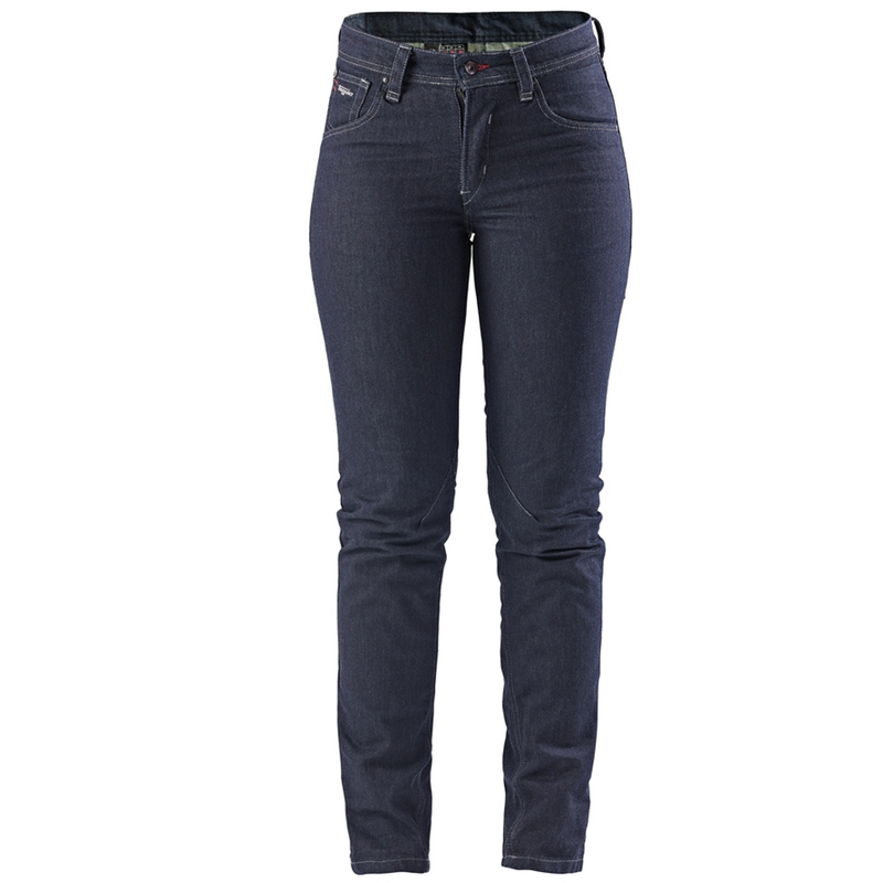 Furygan Nikita X Kevlar® Mom Fit naiste mootorratturite teksad tumesinised