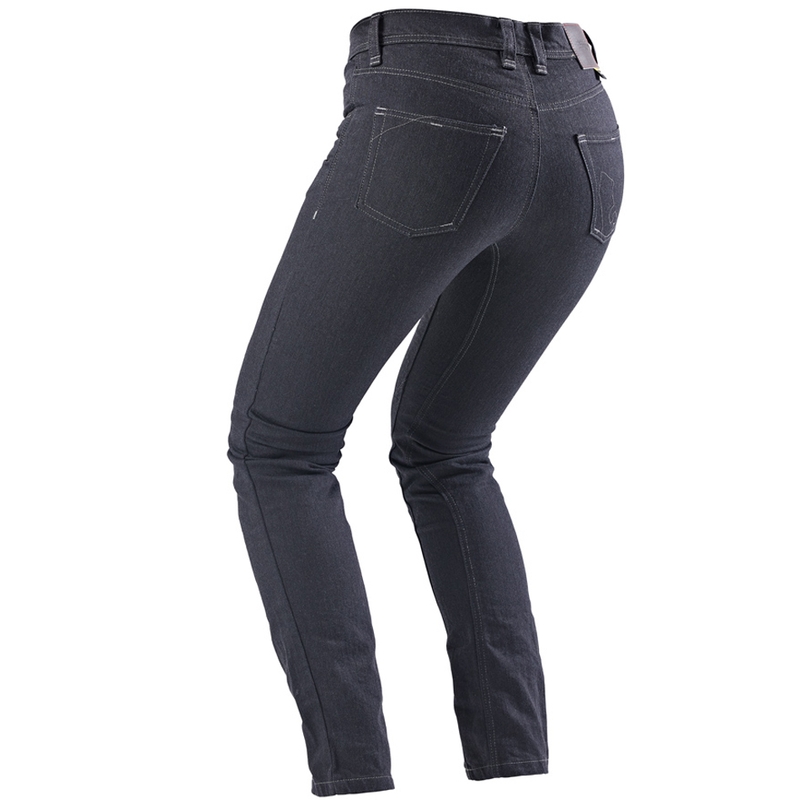 Furygan Nikita X Kevlar® Mom Fit naiste mootorratturite teksad tumehallid