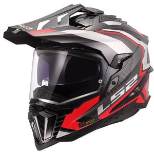Enduro mootorratta kiiver LS2 MX701 Explorer C Frontier II punane