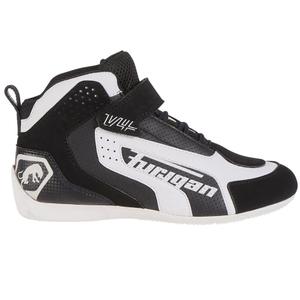 Furygan V4 Vented Black and White mootorratta saapad