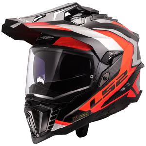 Enduro mootorratta kiiver LS2 MX701 Explorer C Frontier II oranž