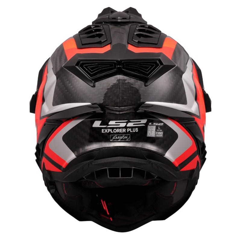 Enduro mootorratta kiiver LS2 MX701 Explorer C Frontier II oranž