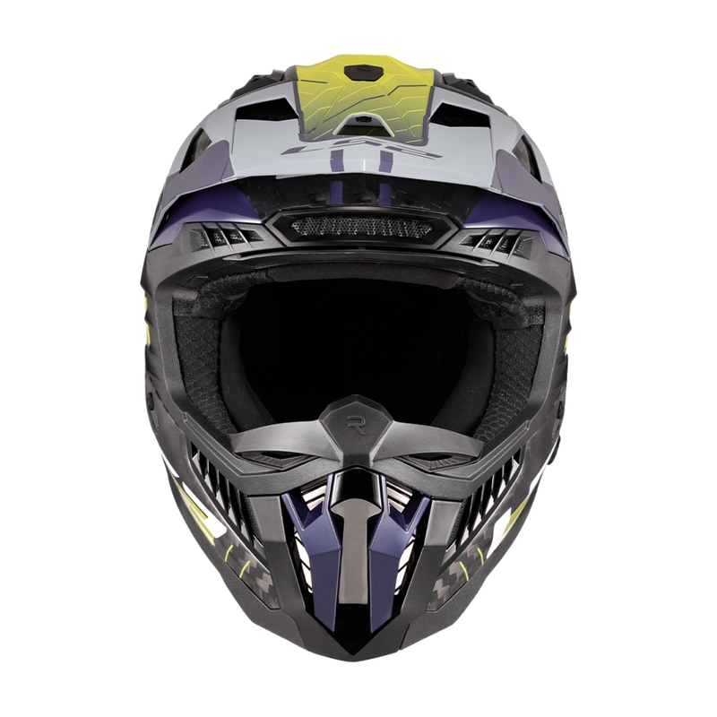 Motokrossikiiver LS2 MX703 X-Force Galuo hall-fluo kollane