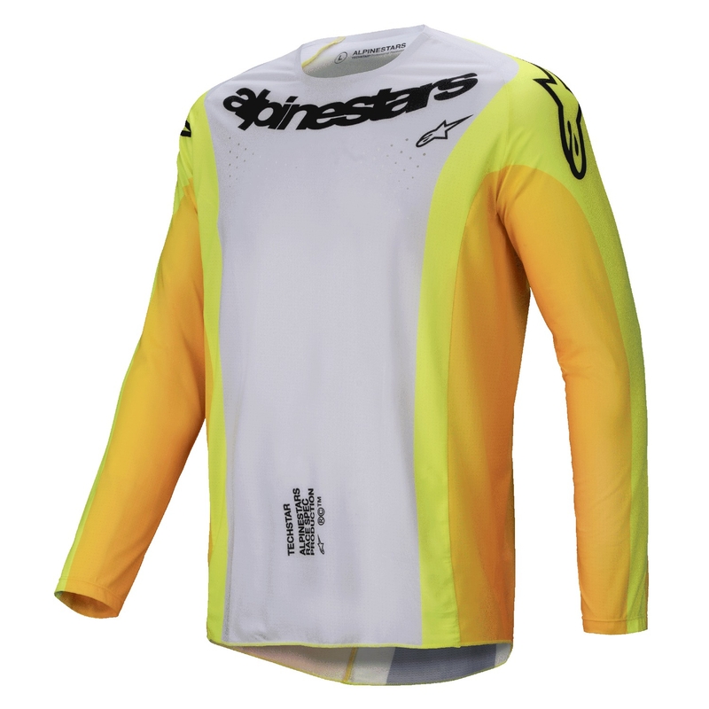 Alpinestars Techstar Melt motokrossitrikoo kollane ja must