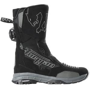 Furygan Chattan D3O® WP mustad mootorratta saapad