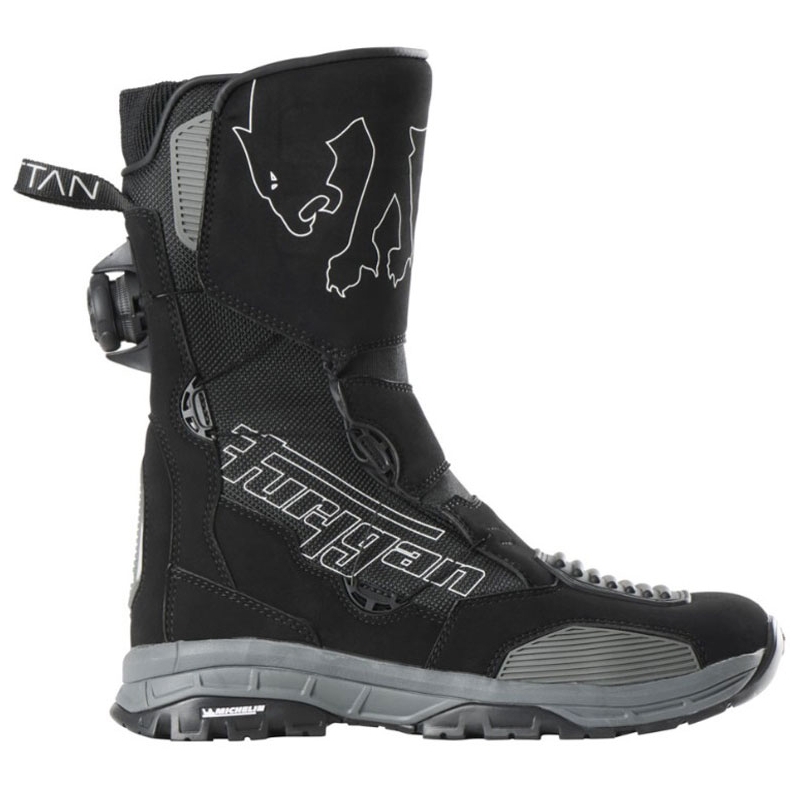Furygan Chattan D3O® WP mustad mootorratta saapad
