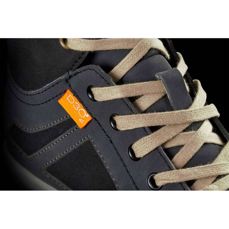 Furygan Angie D3O® mustad ja kuldsed mootorratta saapad