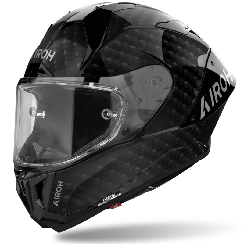 Integreeritud mootorratta kiiver Airoh GP800 FIM Carbon must