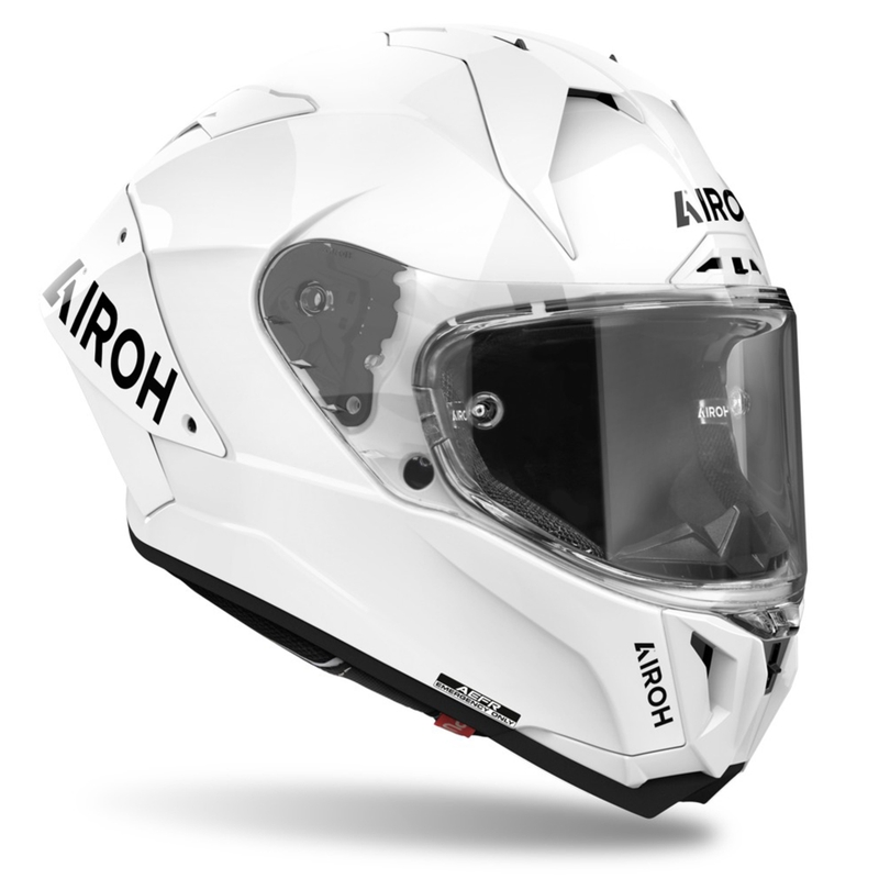 Integreeritud mootorratta kiiver Airoh GP800 FIM Carbon valge