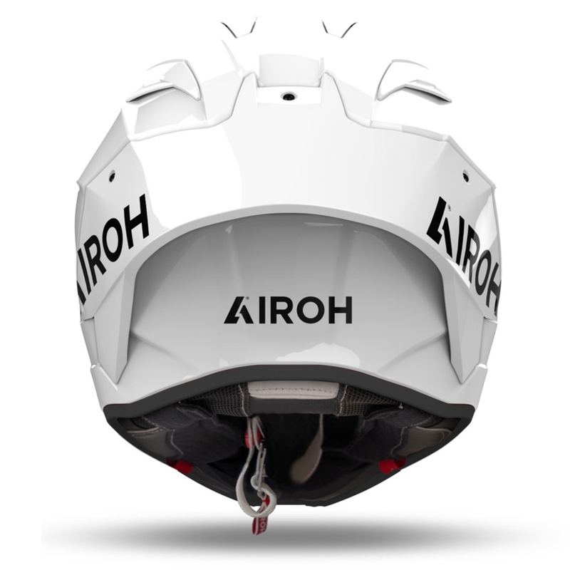 Integreeritud mootorratta kiiver Airoh GP800 FIM Carbon valge
