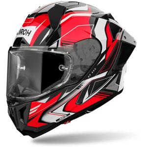 Integreeritud kiiver mootorratta Airoh GP800 Must punane