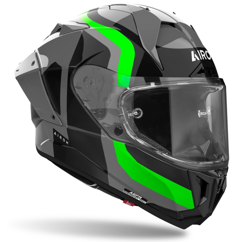Airoh GP800 Competition floo roheline integreeritud mootorratta kiiver