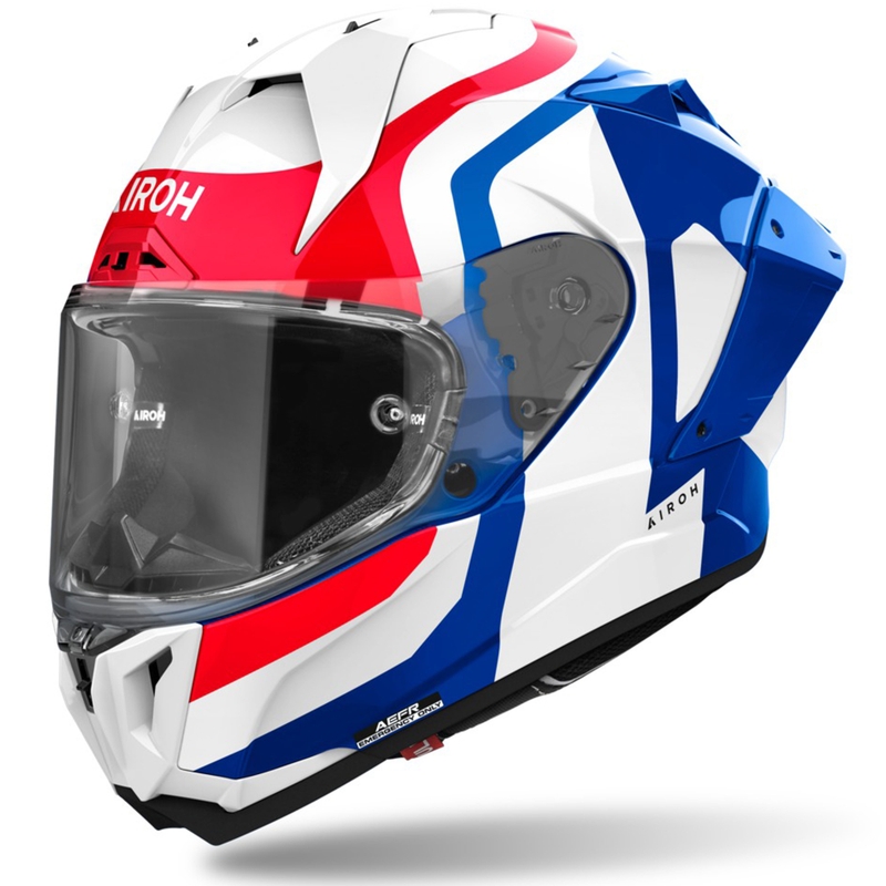 Airoh GP800 Competition integreeritud mootorratta kiiver sini-punane