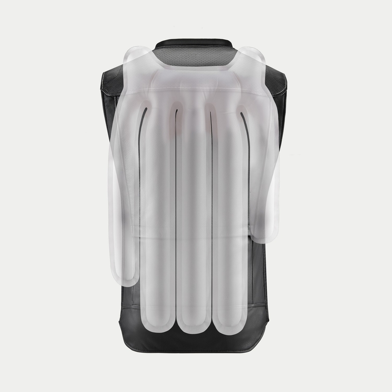 Airbag vest Alpinestars TECH-AIR®3 V2 LEATHER süsteem must