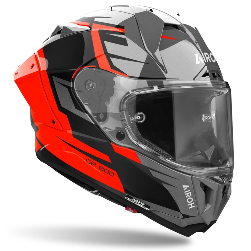 Integreeritud kiiver mootorratta Airoh GP800 Master oranž