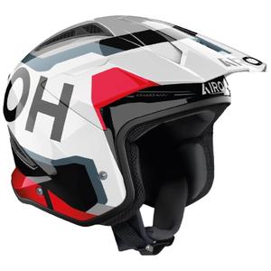 Trial mootorratta kiiver Airoh TRR 2 Jupiter punane