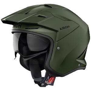 Proovikiiver mootorratta Airoh Kombakt Color matt khaki värvi