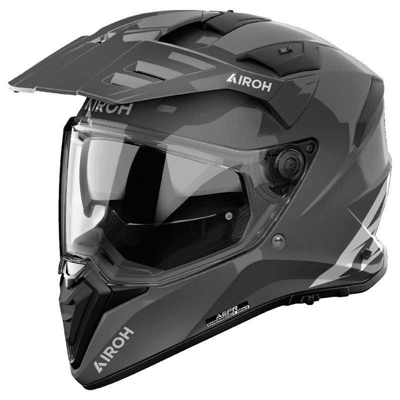 Enduro mootorratta kiiver Airoh Bandit Värv tumehall