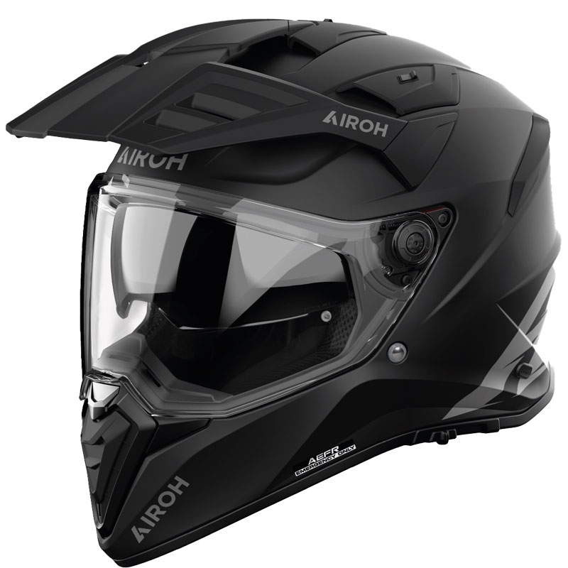 Enduro mootorratta kiiver Airoh Bandit Värv Matte Black