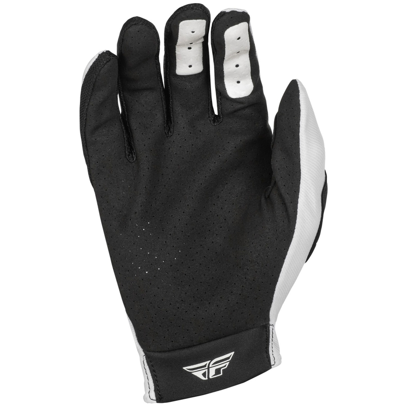 Motokross-kindad FLY Racing Lite valge-mustad