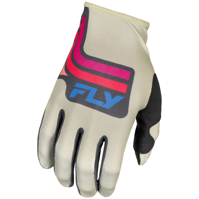 Motokross-kindad FLY Racing Lite hall-pink-sinine