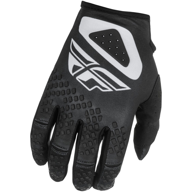 Motokrosové rukavice FLY Racing Kinetic Sym černo-bílé