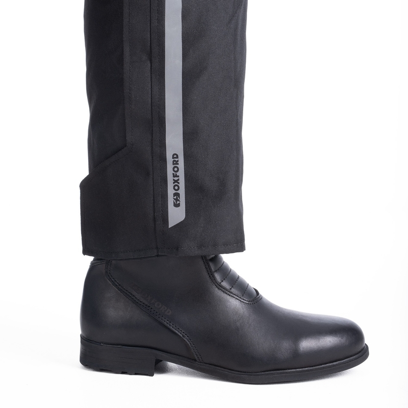 Naiste Oxford Spartan WP mustad mootorrattapüksid