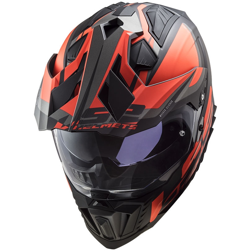 Enduro kiiver LS2 MX701 Explorer Alter must-fluororanž-hall matt