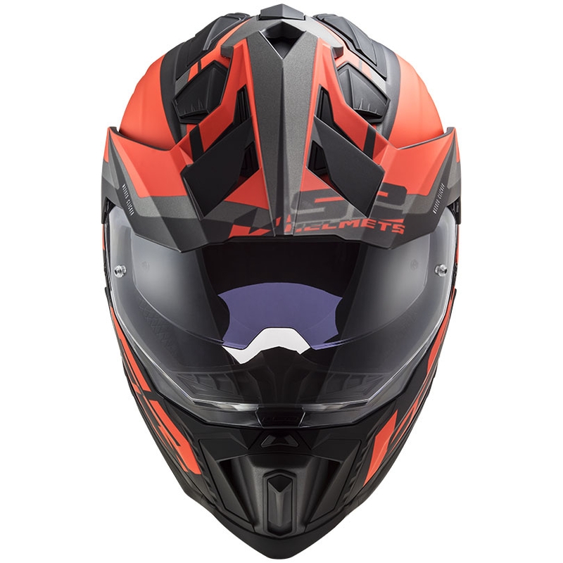Enduro kiiver LS2 MX701 Explorer Alter must-fluororanž-hall matt