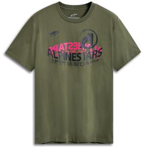 T-särk Alpinestars Semicircle CSF roheline