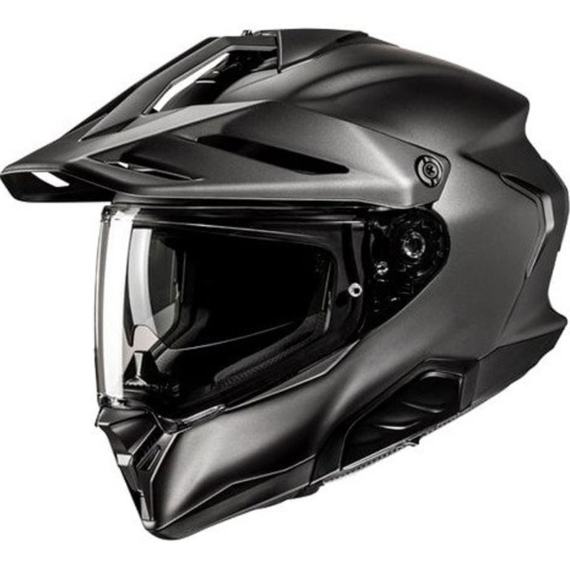 Enduro mootorratta kiiver HJC RPHA 60 Solid Semi flat titanium