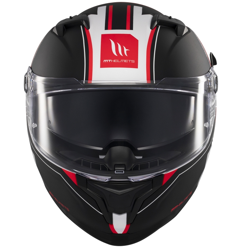 MT Braker SV Charm integreeritud mootorratta kiiver matt must ja valge