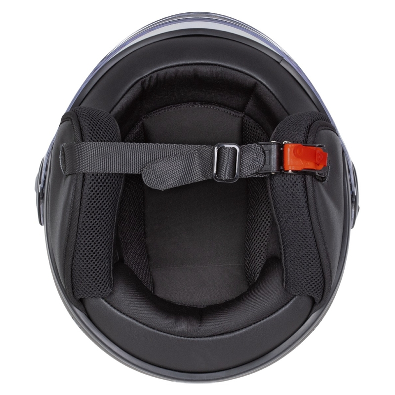 Avatud mootorratta kiiver ZED C35 valge-must