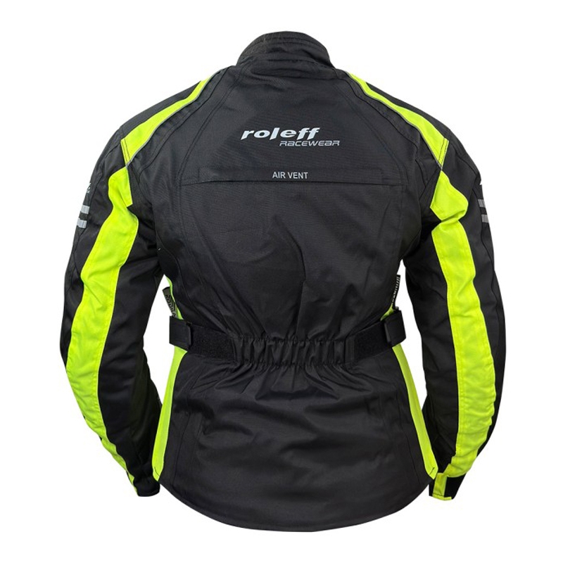 Naiste Roleff Venedig must-fluo kollane mootorrattajope