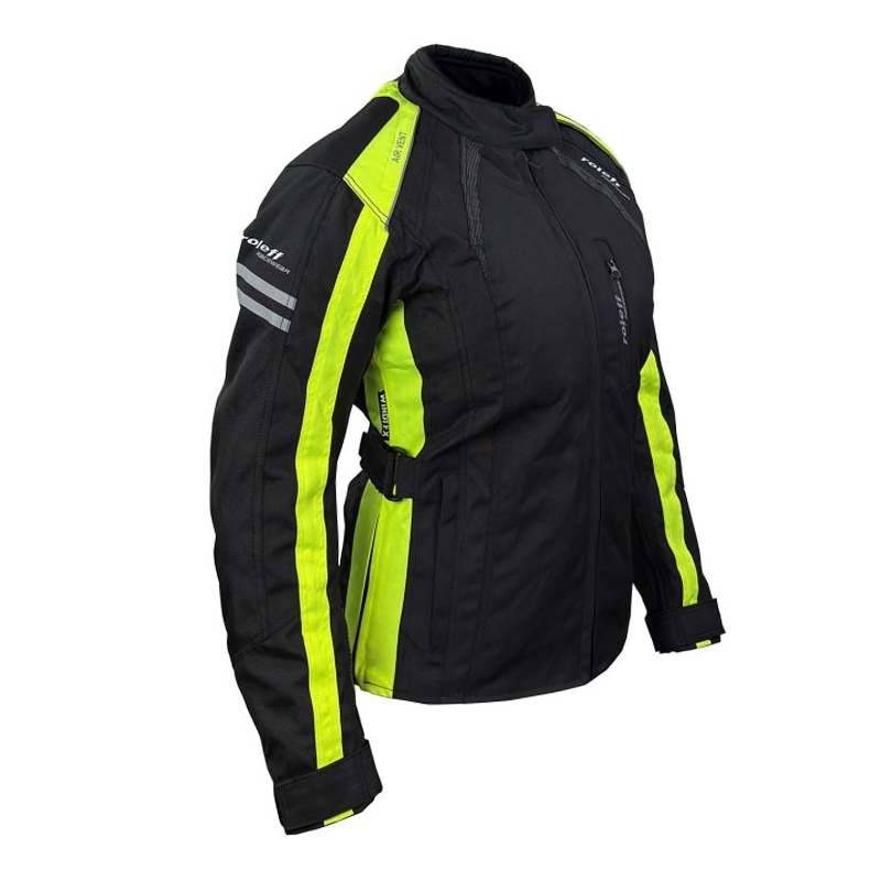 Naiste Roleff Venedig must-fluo kollane mootorrattajope