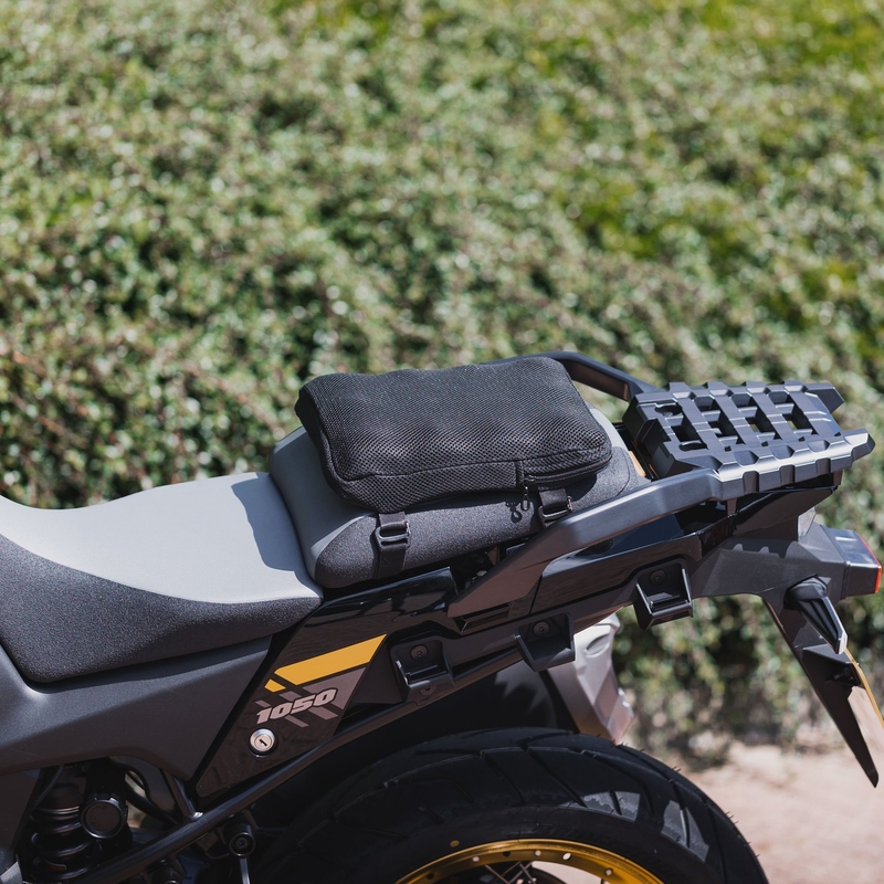 Oxford Air Seat Pillion ja Enduro täispuhutav istmepadi Must
