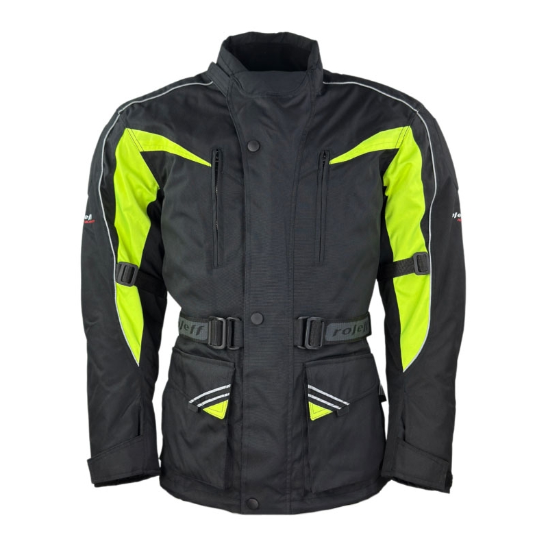 Mootorratta jope Roleff Kodra must-fluo kollane