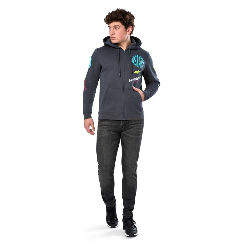 Mikina Alpinestars Varigate Hoodie tmavě šedá